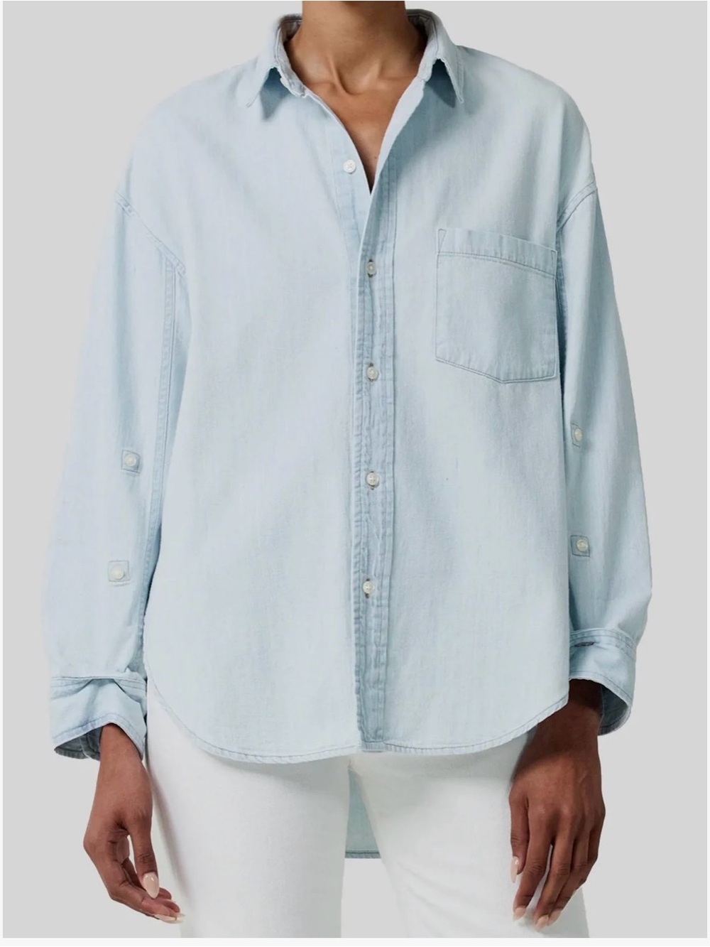 Citizens of humanity Kayla Denim Shirt in XS - Picture 12 of 16